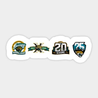 Jaguars timeline Sticker